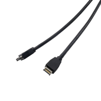 Panel Depan Casing PC yang Dapat Disesuaikan dan Tahan Lama, Adaptor Kabel USB4 HD Power 3 Port DP, USB 3.0 Audio, Bersertifikasi CE, Garansi 12 Bulan