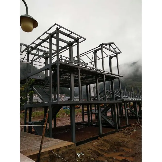 Estructura de acero prefabricada de gran envergadura agrícola Marco de metal Almacenes completos de fabricantes