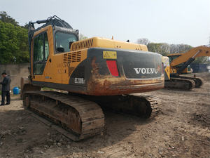 Pelle sur chenilles Volvo EC210BLC 210 240 290 360 d'occasion 21 tonnes d'origine avec moteur, moteur, pompe, composants du noyau, fixation du godet - Product Image 2