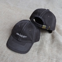 Gorras de Béisbol de Alta Calidad con Logotipo Bordado Personalizado, Visera Curva, Estilo Deportivo y de Golf, Costuras en Contraste, Gorras de 6 Paneles Sin Estructura para Hombre
