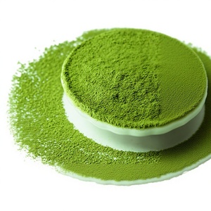 Poudre de thé vert matcha mélangée de qualité supérieure en gros, certifiée ISO 22000, poudre de matcha en vrac du Zhejiang - Product Image 2