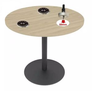 SIHAGE 15Wオフィスワイヤレス充電器内蔵家具隠しUSBポートOTP保護付き - Product Image 6