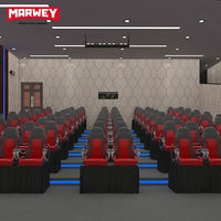 Equipo de Juego de Realidad Virtual Dinámico de 5D para Múltiples Jugadores Marwey, Simulador de Cine de Realidad Virtual, Máquina de Juegos, Precio de Venta