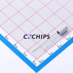 Condensateur solide JBLH2100M050A080RLM 10µF 50V, composant traversant (THT), D5xL8mm 20% 550mA 100kHz - Product Image 2