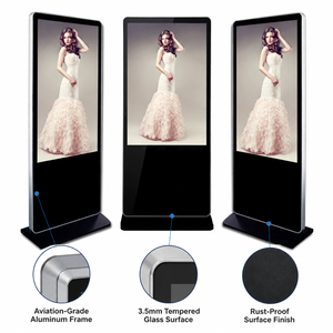 Máquina Publicitaria LCD Vertical Profesional de 65 Pulgadas, Resolución 4K, Pantalla Digital de Señalización, Tótem para Aeropuerto y Hotel - Product Image 3