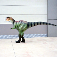 Cetdino Costume de dinosaure T-REX réaliste pour adulte, modèle électronique animatronique, dinosaure électrique marchant