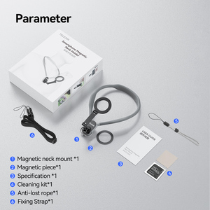 Palo de Selfie deportivo magnético para ciclismo/esquí impermeable 360 ° soporte de teléfono ajustable montaje antichoque para móviles - Product Image 5