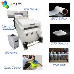 طابعة نقل حراري DTF مباشرة على الفيلم عالية السرعة تشمل رأسين I3200 مزدوجين - Product Image 2