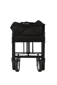 Kejie Outdoor Heavy Duty High Capacity Foldable Four-Wheel Roll Container Camping Cart for <b>Tools</b> Shopping Beach Garden Camping - Product Image 4