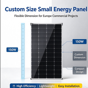 Panneau solaire monocristallin 220W tout noir, multi-cellules, haute efficacité, pleine puissance, module photovoltaïque, directement de l'usine** - Product Image 1