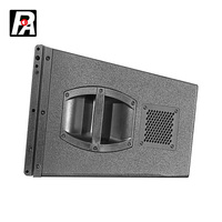 Système de sonorisation professionnel PA 1018 en ligne, en bois, 1000W, alimentation CA, connectivité XLR/sans fil, son surround, pour extérieur