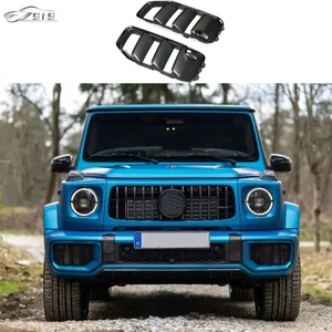 W465 G63 Air Vents Dry Carbon Bodykit Parts Reemplace central el parachoques delantero para <span class=keywords><strong>Gwagon</strong></span> G Class W465 G63 2024 + - Product Image 4