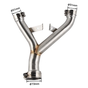 NiceCNC-tubo de escape antideslizante de acero inoxidable, para <span class=keywords><strong>Kawasaki</strong></span> <span class=keywords><strong>Z1000</strong></span>, 2011, <span class=keywords><strong>2012</strong></span>, 2013, 2014, 2015, 2016, 2017, 2018 - Product Image 2