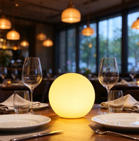Boule lumineuse LED, lumières de Noël, IP65, étanche, alimentée par énergie solaire, changement de couleur, sphère décorative, rechargeable, décoration de fête, cadeau