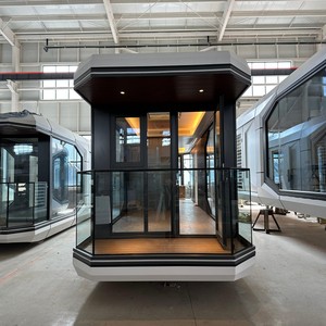 Modern Luxurious Camping Capsule Prefabricated House Steel Space Intelligent System 2 Bedroom Villas - Product Image 6