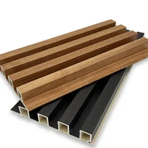 最优惠价格3D凹槽墙板WPC建筑材料优质墙板和板