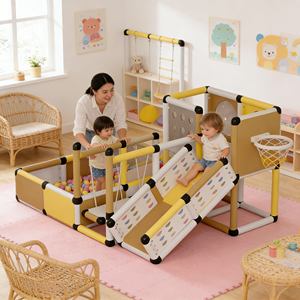 Structure d'escalade intérieure de grande taille et peu encombrante pour les petits centres de jeux commerciaux et les salles de jeux de <span class=keywords><strong>boutique</strong></span> - Product Image 1