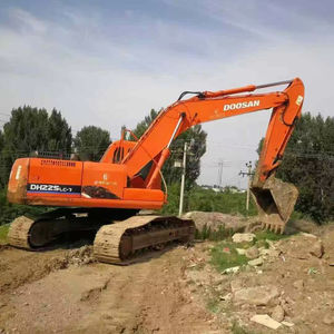 Excavadoras de fabricación de buena calidad 2010 225-7 Excavadora pesada sobre orugas original 5500 horas de trabajo para <span class=keywords><strong>Doosan</strong></span> - Product Image 2