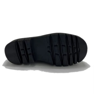 Zapatos de Plataforma Impermeables de Lujo Personalizados, Forro Superior de Cuero Genuino, Tela Elástica, Mocasines de Crin, Suela de Goma, Sin Cordones - Product Image 6