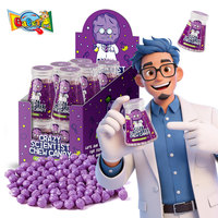 Caramelos Masticables Pequeños Tipo Millions, Proveedor Directo de Fábrica OEM, Sabor Personalizado, Marca Privada, Frasco de 80g Tipo Vaso de Científico, Venta al por Mayor a Granel