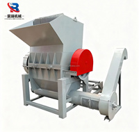 Plastic Recyclinglijn - Model 800 Crusher voor flessen, kratten en hard plastic