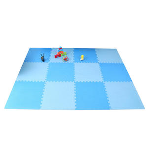 Alfombrillas de juego de espuma EVA YX Pt de color sólido, alfombrillas de rompecabezas entrelazadas para bebés, alfombrilla de gateo para niños de 0 a 24 meses, unisex - Product Image 4