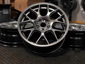 Gran oferta: Llantas de aleación de aluminio de 18 pulgadas 5x120 para BMW E46 <span class=keywords><strong>M3</strong></span> CSL <span class=keywords><strong>E36</strong></span> E38 E39 F10 F30, acabado hiper negro, multirradio - Product Image 2