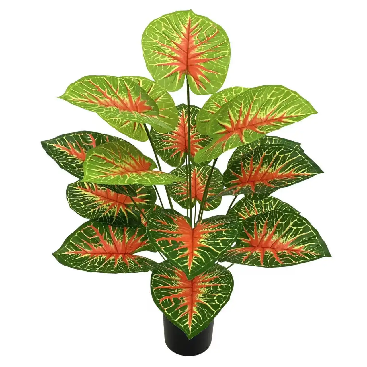 18 листьев, искусственная зелень, бонсай, вечнозеленое искусственное зеленое дерево без горшка, домашний декор