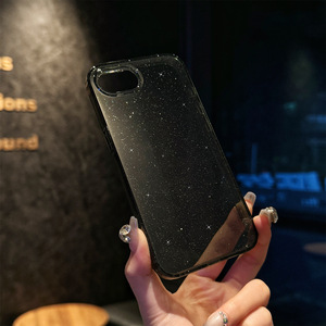 Pha Lê <span class=keywords><strong>Bling</strong></span> rõ ràng Slim Gel Trong Suốt TPU điện thoại di động trở lại trường hợp bìa trường hợp điện thoại cho <span class=keywords><strong>iPhone</strong></span> SE <span class=keywords><strong>4</strong></span> 16e 15 14 13 12 Pro Max - Product Image 5