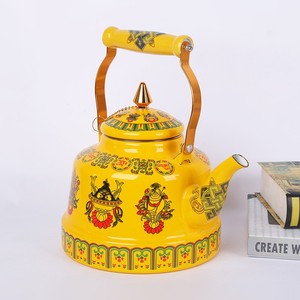 Tetera de Esmalte para Café y Té con Asa, Ecológica, Clásica, Yi Meijia, 1.7L, Regalo de Boda para Hoteles y Fiestas, Tetera China Antigua - Product Image 5