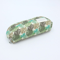 Tas Makeup Kanvas Custom Motif Bunga Tahan Air, Dompet Tas Makeup Travel untuk Wanita