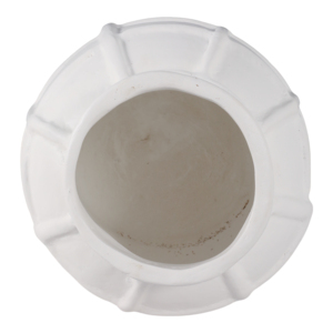 Vaso in cartapesta con texture a griglia scultorea, vaso minimalista per fiori, per soggiorno, decorazione per la casa, camera da letto, cucina - Product Image 6