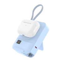 Article tendance 2026 : Power Bank semi-solide 3-en-1 22,5W PD 10000mAh avec chargeur mural