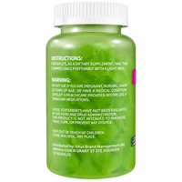 Gummies OEM de marque privée pour l'amélioration des fessiers, sans sucre, halal, supplément de soutien pour le raffermissement des hanches pour femmes, approvisionnement en vrac