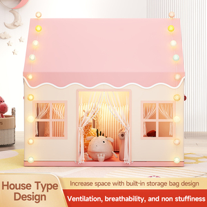 Tente de jeu pour enfants, intérieur et extérieur, avec fenêtre en maille ventilée, tente de camping pour enfants, château de jeu - Product Image 3