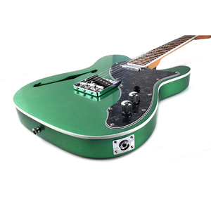 Guitare électrique semi-acoustique Surpass Music, nouvelle arrivée, style Jazz <span class=keywords><strong>Tele</strong></span>, corps en acajou - Product Image 5