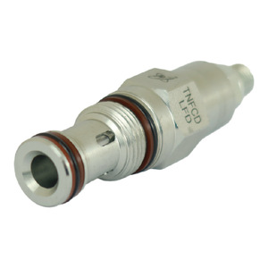 Vanne de régulation de débit hydraulique Tnfcd filetée réglable pour applications haute pression en acier au carbone - Product Image 1