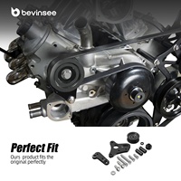 Tendeur de courroie manuel BEVINSEE LQ4 LQ9 L92 L99 L33 LR4 LS avec poulie pour camion SUV moteurs 4.8L 5.3L 6.0L # 12609719
