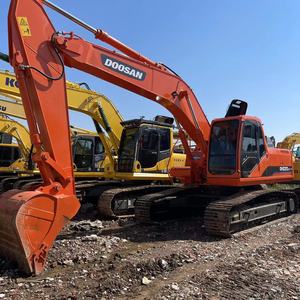รถขุด Doosan Dh220lc-7 มือสอง ขนาด <span class=keywords><strong>20</strong></span> ตัน ประสิทธิภาพเยี่ยม พร้อมเครื่องยนต์ ปั๊ม เกียร์ แบริ่ง PLC สำหรับขาย - Product Image 1