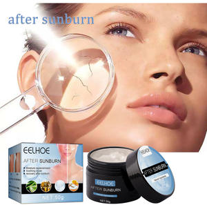 Ingredientes a base de hierbas Bronceado de trigo y cuidado después del sol Crema Aloe Vera Crema de bronceado reparadora después del sol - Product Image 3