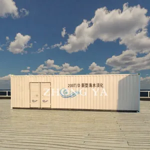 Thẩm Thấu Ngược lọc nước container nước biển khử Muối máy cho đảo nước uống hệ thống RO lọc nước