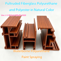 Fournisseur de fenêtres en PU, fenêtre coulissante en polyuréthane sur mesure, étanche, anti-corrosion, fenêtre en PU pour résidence