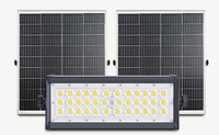 Projecteur LED solaire 50W 100W 150W 200W 300W 400W 500W 600W Réflecteur LED Focos avec télécommande pour l'extérieur Pitch