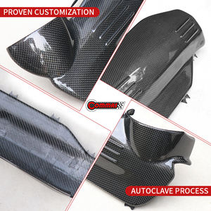 Cubierta de Motor de Fibra de Carbono Seca 488 para Ferrari 488, Panel de Cubierta de Motor de Fibra de Carbono, Accesorios Interiores para Vehículos - Product Image 3