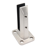 ZD Nouveau design en acier inoxydable 2205, balustrades ovales en verre, cadre sans cadre, garde-corps en verre pour piscine, embouts en acier