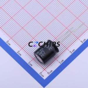 Condensador Electrolítico de Aluminio de Orificio Pasante 63YXF100MFFC10X12.5, Orificio Pasante, D10xL12.5mm 100uF 20% 63V 5mm - Product Image 2