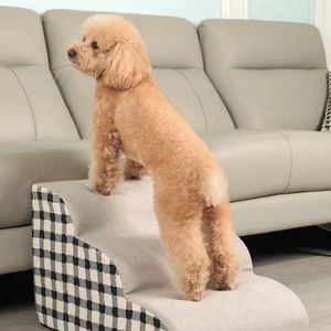 Luxury <b>Dog</b> <b>Beds</b> Wholesale High Density Foam Pet Stairs Removable Pets Ladder <b>Dog</b> Ramp <b>for</b> High <b>Bed</b> <b>Sofa</b> and Small <b>Dogs</b> - Product Image 1