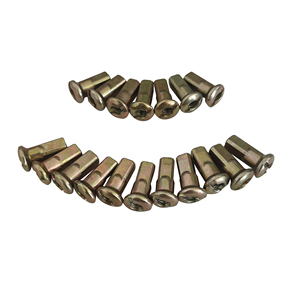 Nan hoa xe máy chất lượng cao mạ kẽm/điện phân/niken/bạc/vàng/đen/đa màu 10G*163/164 36 cái - Product Image 2