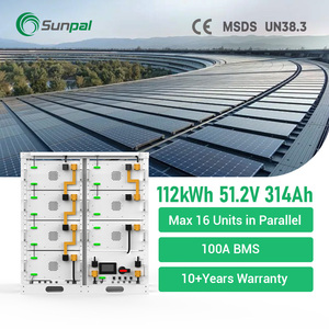 Sunpal 6000 Cycles <b>Battery</b> 314ah 358.4v 112 KWh Energy Storage <b>Battery</b> Pack - Product Image 3