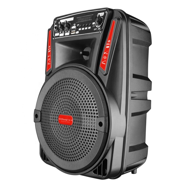 peak Power 500W  Powered Single 8 Inch HIFI Subwoofer Sound System Professional Audio Speaker Equipment